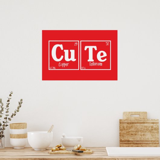 Poster Cute (Cuisine)