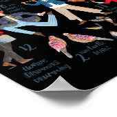 Poster Cute 12 Days Of Christmas Clic Traditional (Coin)