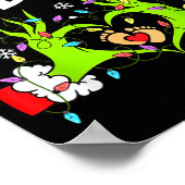 Poster Cute A Little Who Is Due Christmas Pregnancy Annou (Coin)