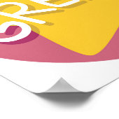 Poster Cute animal récompensé Motivational Étiquette de c (Coin)