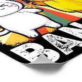 Poster Cute Animals In Chicken And Banana Costumes Kawaii (Coin)