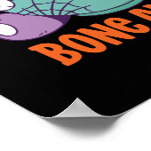 Poster Cute Anime Chat Mange Ramen Bon Appetit Halloween (Coin)