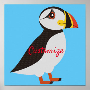 Poster Cute Atlantic tampin design Thunder_Cove