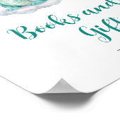 Poster Cute Baby Dragon Livres et Cadeaux (Coin)