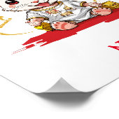 Poster Cute Baby Mouse Nom personnalisé (Coin)