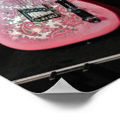 Poster Cute Bass Guitare (Coin)