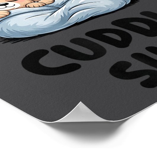 Poster Cute Bear Couple This Is Our Cuddle  (Coin)