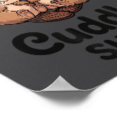 Poster Cute Beavers This Is My Cuddle  (Coin)