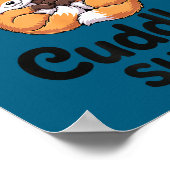 Poster Cute Bee Couple Snuggle Cuddle  (Coin)