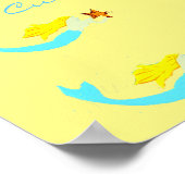 Poster Cute Blonde Mermaids with Star Thunder_Cove (Coin)