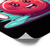 Poster Cute Bowling Art I Kids Bowling (Coin)