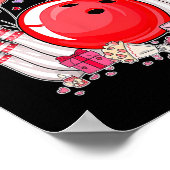Poster Cute Bowling Ll Valentine Heart Lover Player Bowle (Coin)