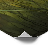 Poster Cute Brown Poodle Flower Meadow (Coin)