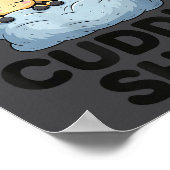 Poster Cute Bumble Bee Couple Cuddle  (Coin)