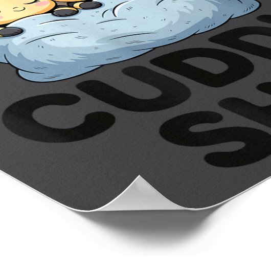 Poster Cute Bumble Bee Couple Cuddle  (Coin)