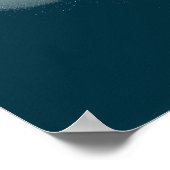 Poster Cute Bunny Reading on Cloud Nursery Bedtime (Coin)