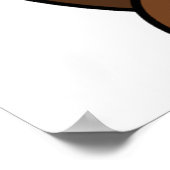 Poster Cute Cartoon Beaver Funny Bois Animal (Coin)