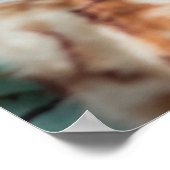 Poster Cute Cat Lounging with no Fur (Coin)