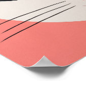 Poster Cute chat (Coin)