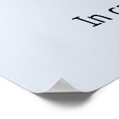 Poster Cute chat Meow (Coin)