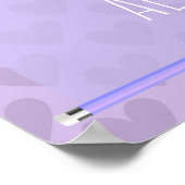 Poster Cute Chic Pastel Lavender Motivation (Coin)