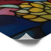 Poster Cute Chihuahua Conception de la fenêtre en verre t (Coin)