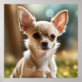 Poster Cute Chihuahua Puppy (Devant)