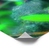 Poster Cute Chipmunk Nature Imaginaire Art (Coin)