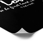 Poster Cute Christian Valentines Day Women Bible Verse He (Coin)