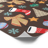 Poster Cute Christmas Brown (Coin)