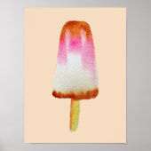 Poster Cute cola glace bloc pop art popsicle (Devant)