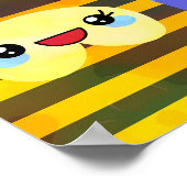 Poster Cute Colorful Cartoon People Characters (Coin)