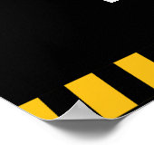 Poster Cute Construction 5e fête d'anniversaire (Coin)