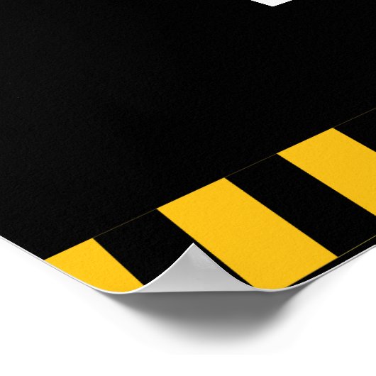 Poster Cute Construction 5e fête d'anniversaire (Coin)