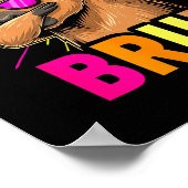 Poster Cute Dabbing Capybara Funny Animal Meme Capy Lover (Coin)