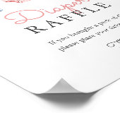 Poster Cute Denim Blue Jean Girl Raffle Jeu (Coin)