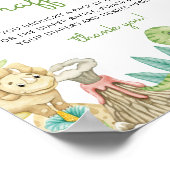 Poster Cute Dinosaure Dineuse Raffle (Coin)