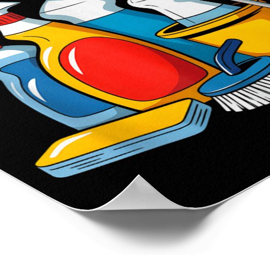 Poster Cute Dirt Happens I Clean It Up Housekeeng Squad V (Coin)