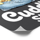 Poster Cute Duck Couple Cozy This Is Our Cuddle  (Coin)