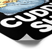 Poster Cute Duck Couple Snuggle Cuddle  (Coin)