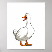 Poster Cute Duck Design Hommes sauvagine Oiseau Animaux A (Devant)