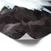 Poster Cute et drôle aigle animal nursery chambre bébé en (Coin)