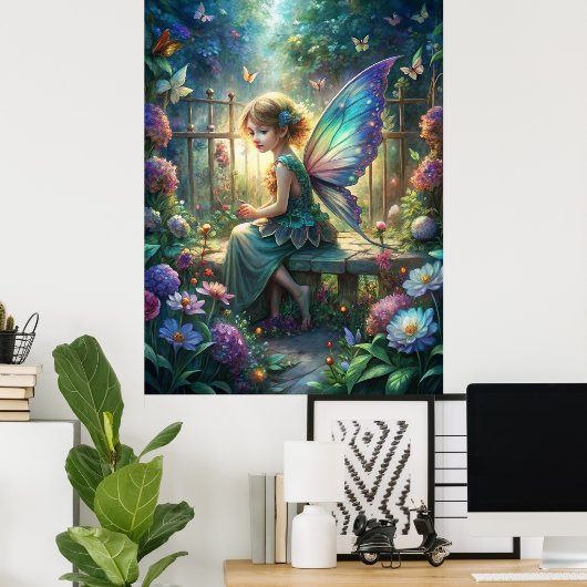 Poster Cute Fairy  (Bureau à domicile)