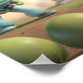 Poster Cute Farting Invading Aliens (Coin)