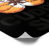 Poster Cute Fox Snuggle Couple This Is My Cuddle (Coin)
