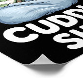 Poster Cute Frog Cozy This Is My Cuddle (Coin)