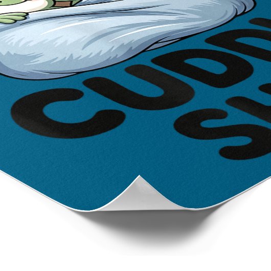 Poster Cute Frog Cozy This Is My Cuddle  (Coin)