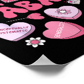 Poster Cute Funny Aba Therapy Candy Heart Slp Behavior Va (Coin)