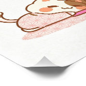 Poster Cute Geisha-style cat (Coin)