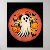 Poster Cute Ghost Halloween Candy Halloween Soky Season G (Devant)